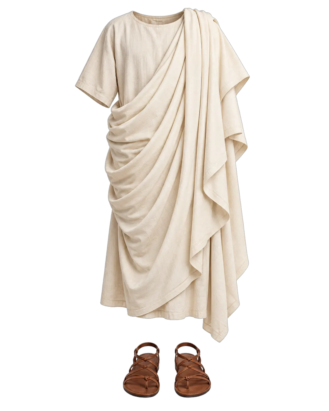 Erkek Roma Tuniği + Toga — Antik Roma / İtalya