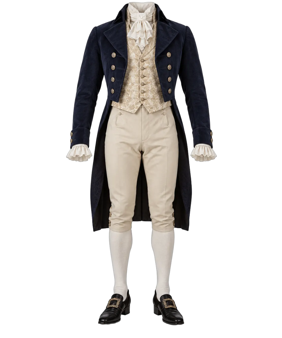 Erkek Regency Dandy'si / Frak Takımı — Britanya