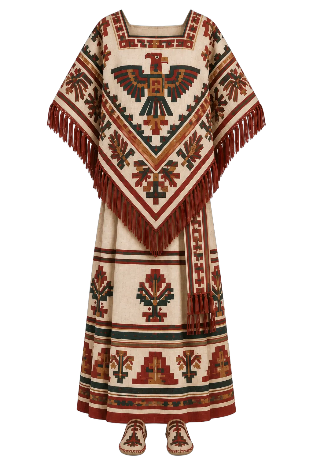 1400 Aztec Quechquemitl — Mexico