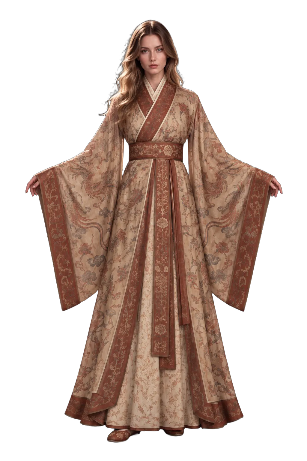 Woman — BC 168 — bc 168 Lady Dai Silk Robe