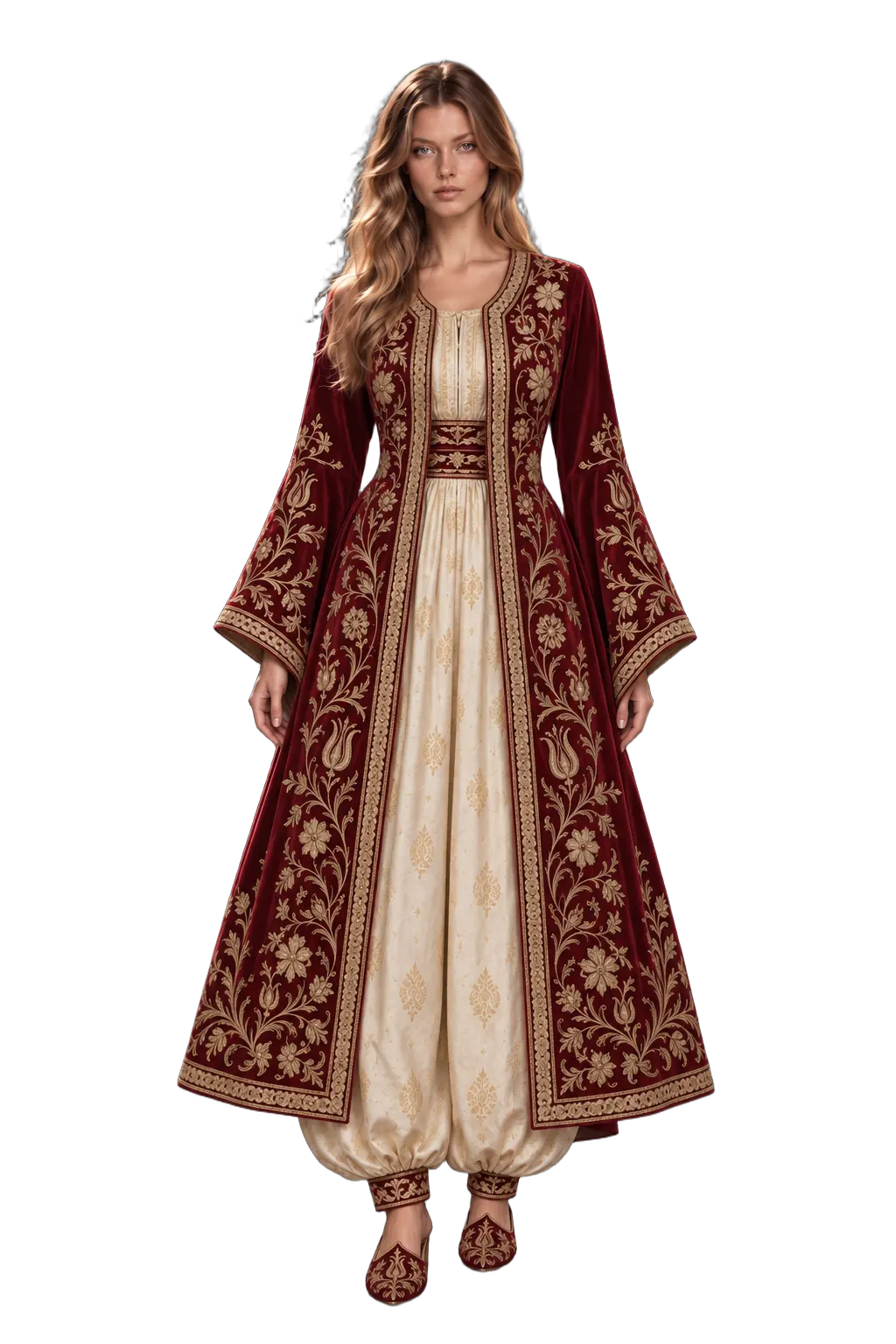Woman — 1825 — 1825 Ottoman-style Entari look
