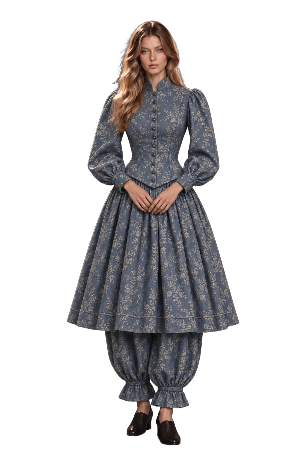 Woman — 1851 — 1851 Bloomer Costume Look