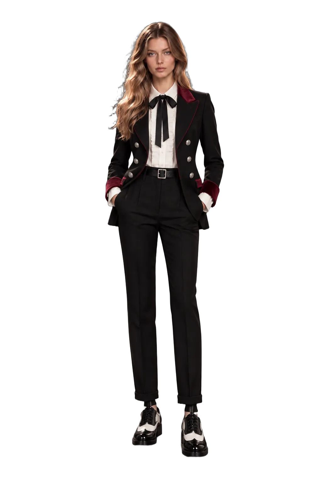 Woman — 1953 — 1953 Teddy Girl Look