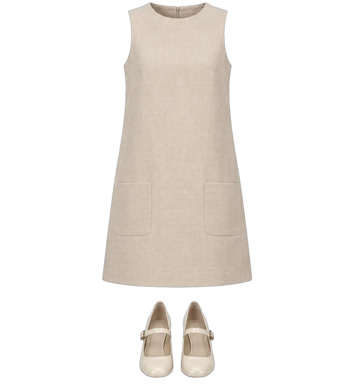 1957 Sack Dress Look — France