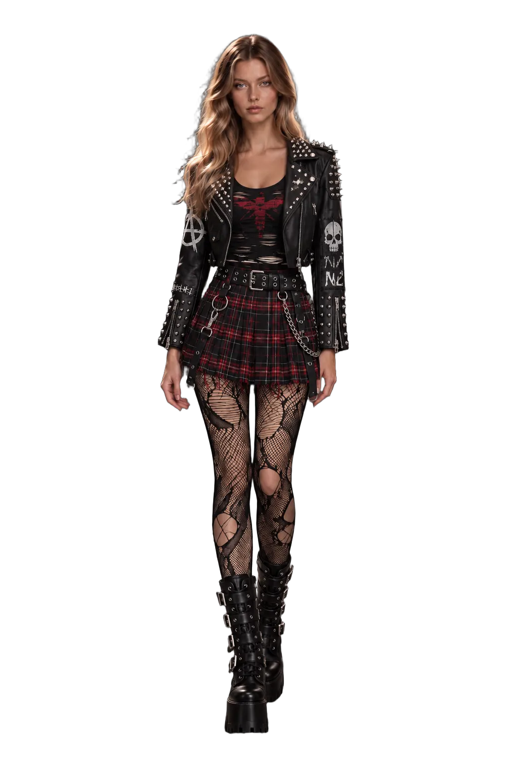 Woman — 1976 — 1976 Punk Look